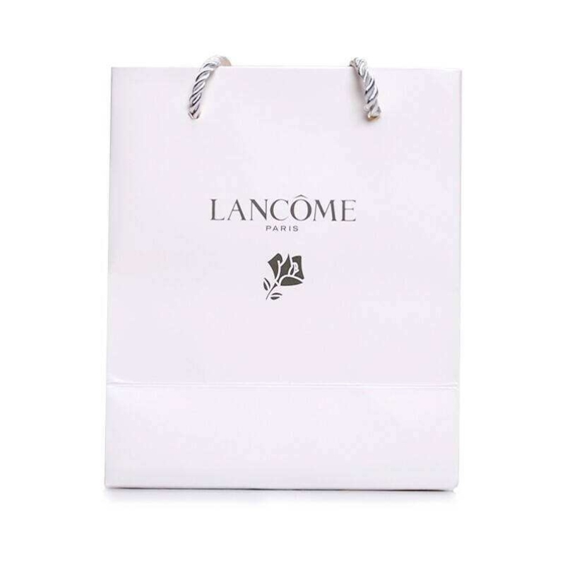 matt laminated gold foil art paper bags with own logo