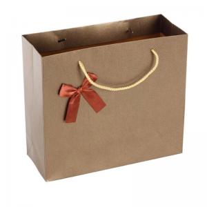 luxury paper textured promotion bags