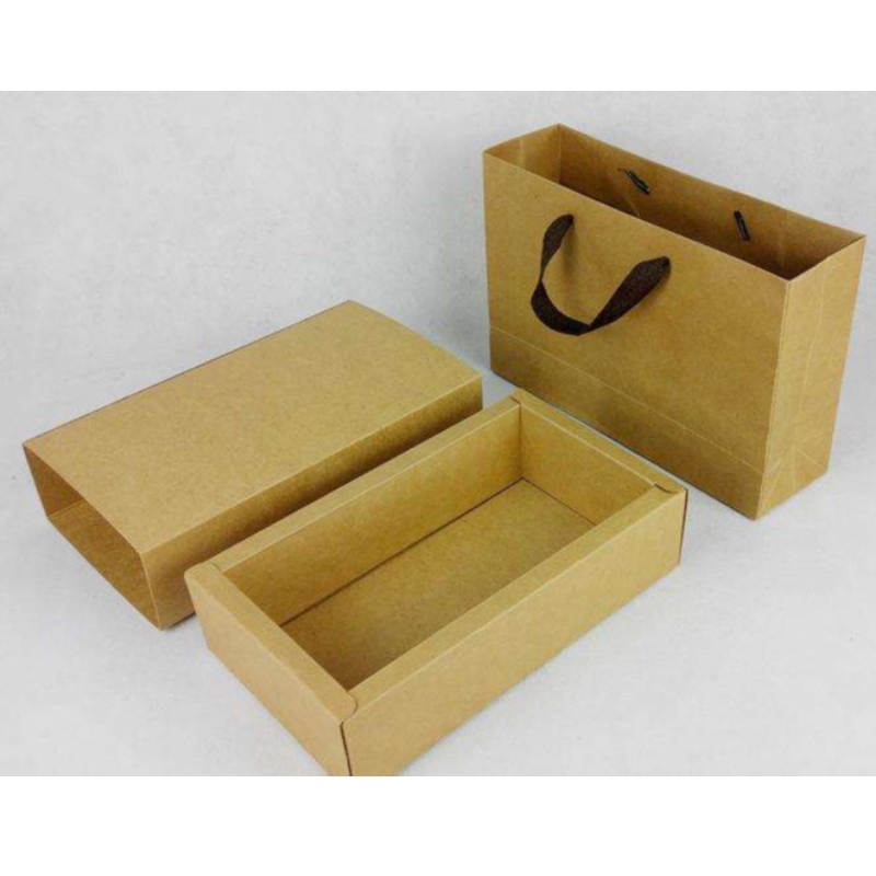 kraft card paper boxes and bags packaging