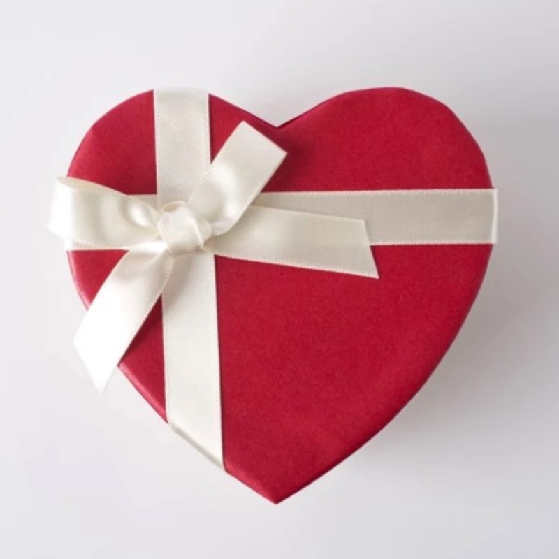 two pieces rigid box heart box hexagon box and round paper tube